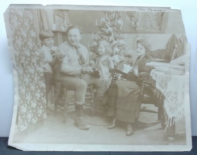 Four Vintage 10''x 8'' Mr. Ramsay Sepia Photographs 