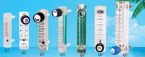 All Ranges PMMA Oxygen Conectrator Gas Flowmeter Air Flow Meter Rotameter - Picture 54 of 86
