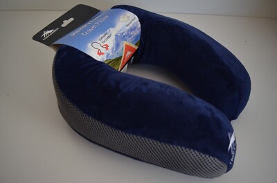 Bean Shaped Travel Pillow/Navy High Sierra HS1232 Bean Shaped Travel Pillow/Navy High Sierra HS1232