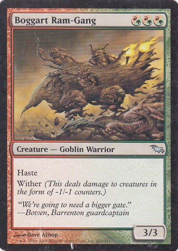 Boggart Ram-Gang Shadowmoor Magic The Gathering x1 - Imagen 1 de 2