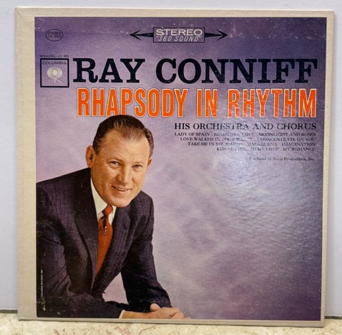 Ray Conniff Rhapsody in Rhythm Jukebox Compact 33 COVER ONLY Columbia - Imagen 1 de 4