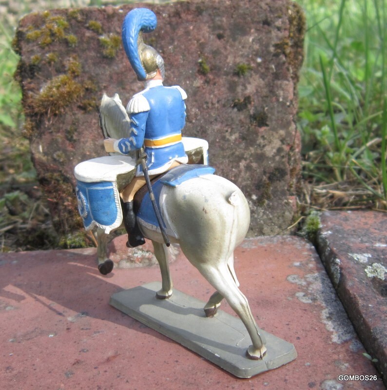 Figurine Starlux 54mm – Carabinier D’élite Du 2e Régiment 1815, Premier Empire, Plastique Peint (réf. 8155)