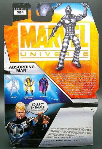Marvel Universe 3.75 Absorbing Man Series 3 Figure 024 - Picture 4 of 14