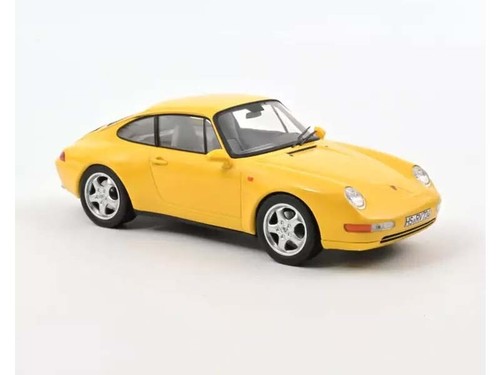 1994 Porsche 911 Carrera Yellow - Diecast 1:18 Scale Model Car - Norev 187596 - Bild 1 von 2