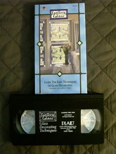 Gallery Glass Learn the Easy Techniques of Glass Decorating VHS with Carol Smith