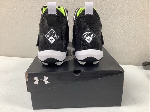 Under Armour Highlight Hammer MC Football Cleats Mens Size 13 Black - Picture 2 of 5