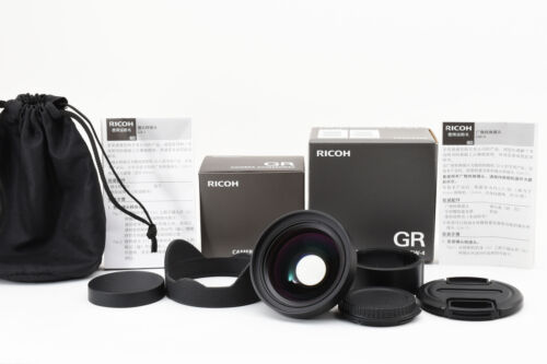 Ricoh GW-4 wide angle conversion lens and GA-1 for GR III [Near Mint+++] #2638A - Picture 1 of 12