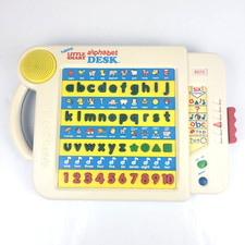 Vtech Talking Little Smart Alphabet Desk Learning Toy Vintage 90s Tested  Works