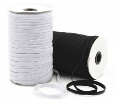 5mm Flat Elastic Bands for sewing inch String Trim Cord Band Earloop bracelet