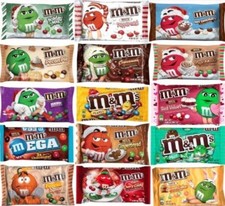 M M's CHOCOLATE MARS CANDY PACKS SHARING SIZE LIMITED EDITION PICK ONE PACK