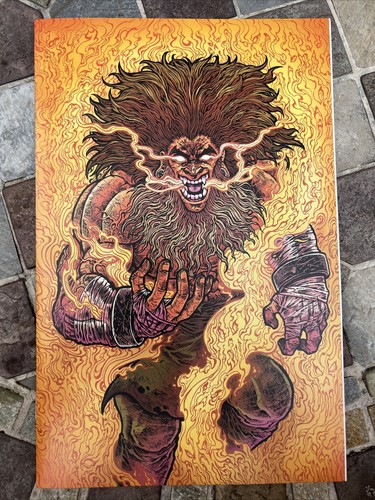 Barbaric Hell to Pay #1 Cvr D 1:25 Wolf Variant Vault Comics 1st Print 2022