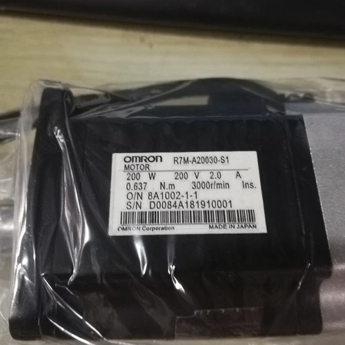 Omron R7M-A20030-S1 Servo Motor New One Expedited Shipping R7MA20030S1 - Picture 2 of 4