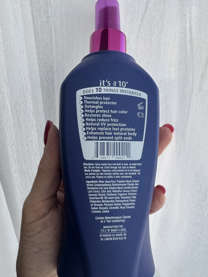 It s a 10 miracle leave in product 10 fl.oz. - Image 2 of 3