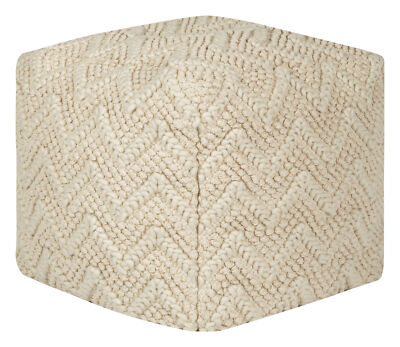 SITTING POINT only by MAGMA Sitzsack MONACOR Cube Baumwolle gestrickt mit Inlett