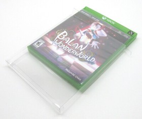 25X MICROSOFT XBOX SERIES X|S CIB GAME - CLEAR PLASTIC PROTECTIVE BOX SLEEVE