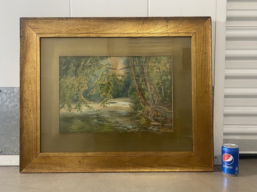 🔥 Fine Antique Early California Impressionist Painting FREDERICK CARL SMITH 20s - Picture 2 of 24