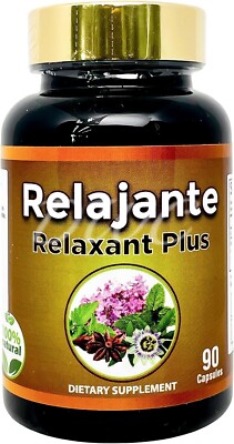 Productos El Colibri Relajante Relaxant Plus 500mg 90 Capsules