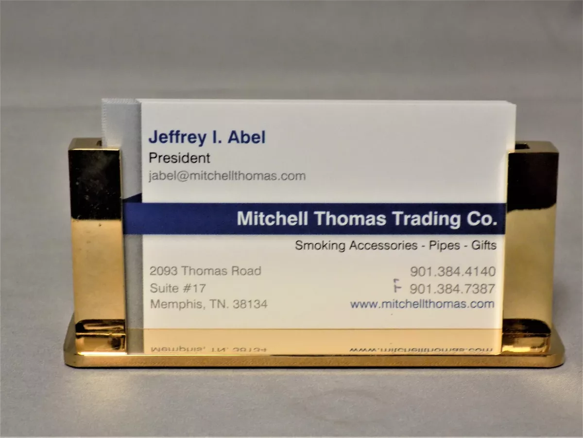 Executive business card sale holder