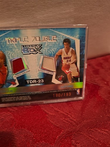 2005-06 Luxury Box Triple Double 5 Relics Okafor May Felton Robinson Kapono /193 - Picture 7 of 11