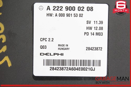 14-15 Mercedes W222 S550 S63 AMG Transmission Control Unit TCU 2229008108 OEM - Picture 8 of 9