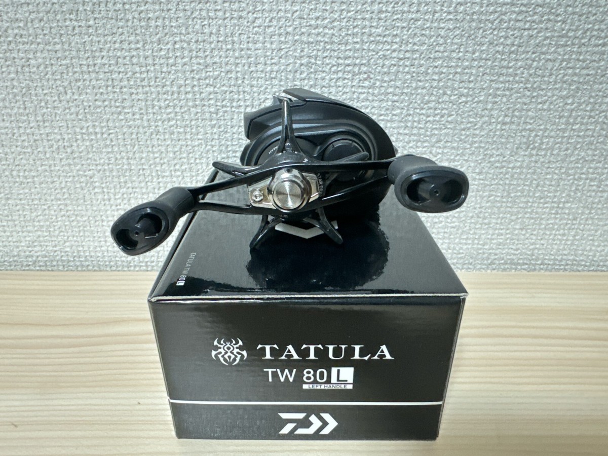 Daiwa Baitcasting Reel 22 TATULA TW 80L Left Gear Ratio 6.3