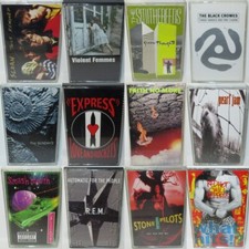 80s  90s Alternative  Indie Rock Music Cassette Tapes MULTI-LISTING You Pick