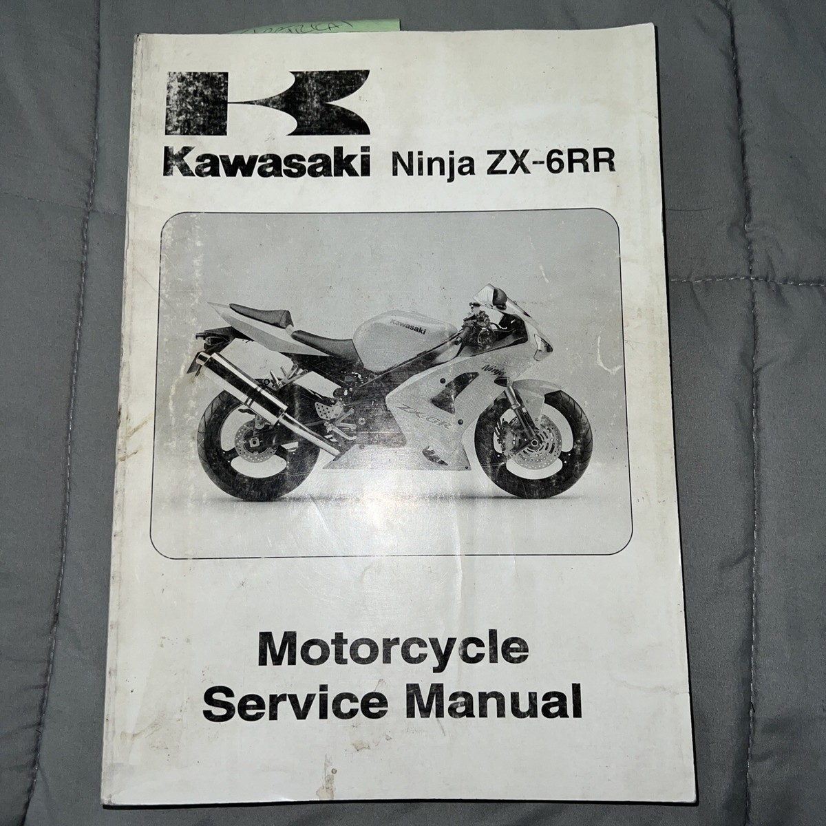 Service manual 2004 Kawasaki ZX600-M1, Ninja ZX-6RR 99924-1333-01