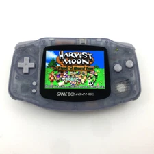 Glacier 10 Levels Brightness Backlit V2 IPS LCD Gameboy Advance GBA game Console