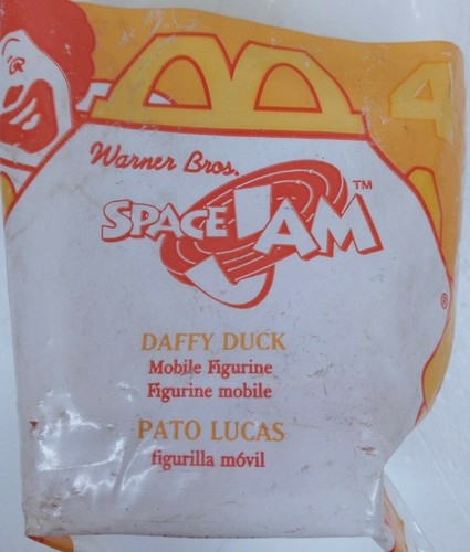 Vintage 1996 New Warner Bros Space Jam #4 Daffy Duck McDonald's Toy - Picture 4 of 5