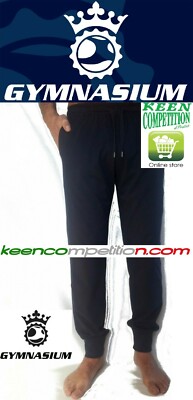 GYMNASIUM Pantalone tuta estivo leggero Sport Uomo Donna con polsini 100%  cotone | eBay