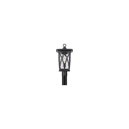 Quoizel GVR9010K 1-Light Grover Outdoor Lantern in Mystic Black - Picture 9 of 9