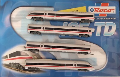Roco Sound Digital Class 605 ICE-TD 4-Wagen. DMU DB AG MIT KABINENLICHT