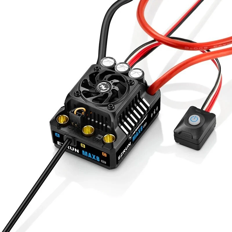 Hobbywing Ezrun MAX8 G2s ESC - Bluetooth 160A HWI30103205 - Image 3 of 4