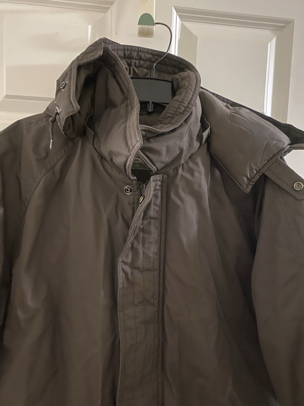 Wear Guard Men Full Zip Winter Solid Brown Size L - image 3