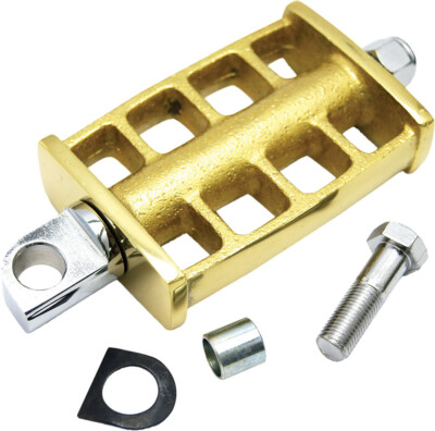 HARDDRIVE Cast Brass Kicker Pedals