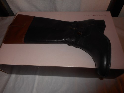! BANDOLINO CARLOTTA DARK BROWN FEMALE LEATHER BOOTS US SIZE 5M - Picture 3 of 11