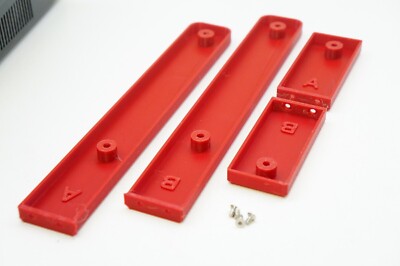 Replacement Side Panels Rails for Behringer Xenyx 1204USB Mixer