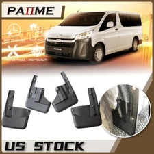 4 Pcs Mud Flaps For 2019 - 2023 Toyota Hiace  Hi-ace Front & Rear Mud Guards