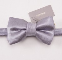 $250 Tom Ford Shiny Silver Lustrous Twill Bow Tie Bowtie Large Size on sale $250 Tom Ford Shiny Silver Lustrous Twill Bow Tie Bowtie Large Size on sale