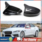 Fits Jaguar XE XEL XF XFL XJ XK 2011-20 Carbon Fiber Replaced Mirror Cover Caps