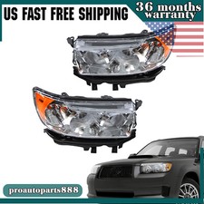 For 2006 2007 2008 Subaru Forester Factory Headlights Assembly Left+Right 06-08