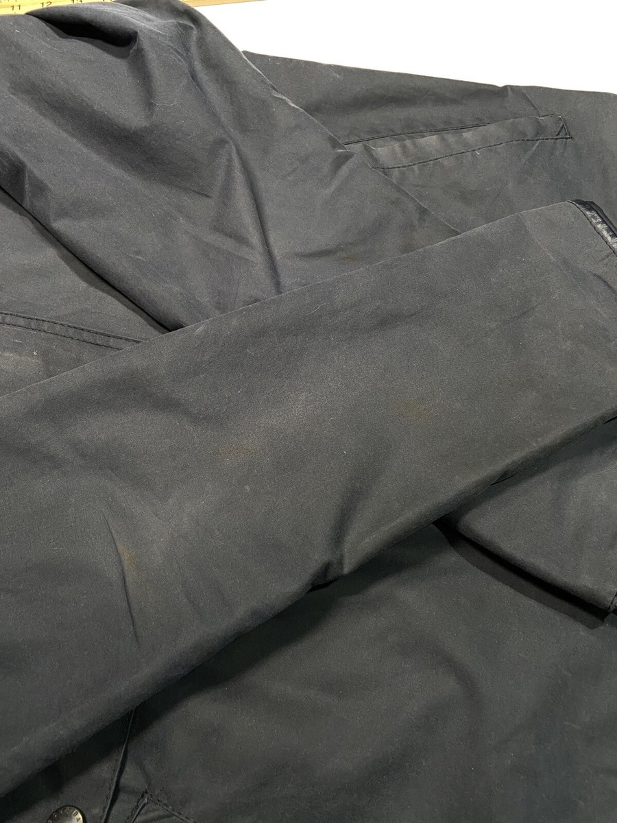 Barbour STANDEN Heritage Fishing Waxed Jacket Navy Blue Barbour STANDEN Heritage Fishing Waxed Jacket Navy Blue