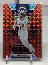 2023 PANINI MOSAIC #243 SAM HOWELL RED MOSAIC PRIZM WASHINGTON COMMANDERS