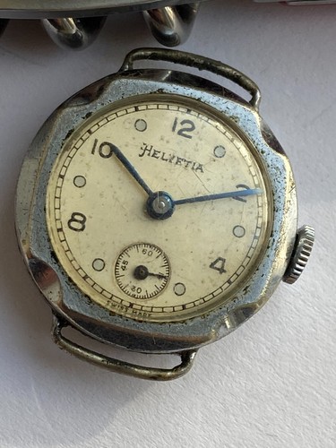 Vintage RARE WOMEN WATCH HELVETIA 15 JEWELS MILITARY 90A - Picture 8 of 8