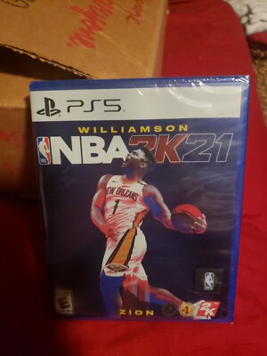 NBA 2K21 ZION  PlayStation 5 PS5 Video Game BRAND NEW SEALED FAST SHIPPING 