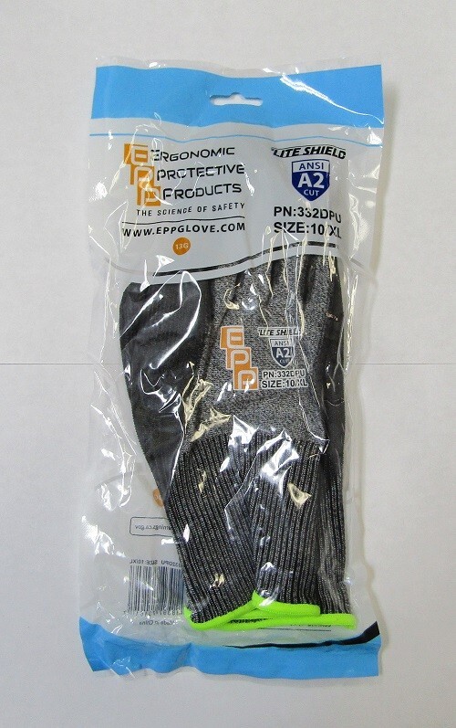 Ergonomic Protective Products PN332DPU Gloves Size XL eBay