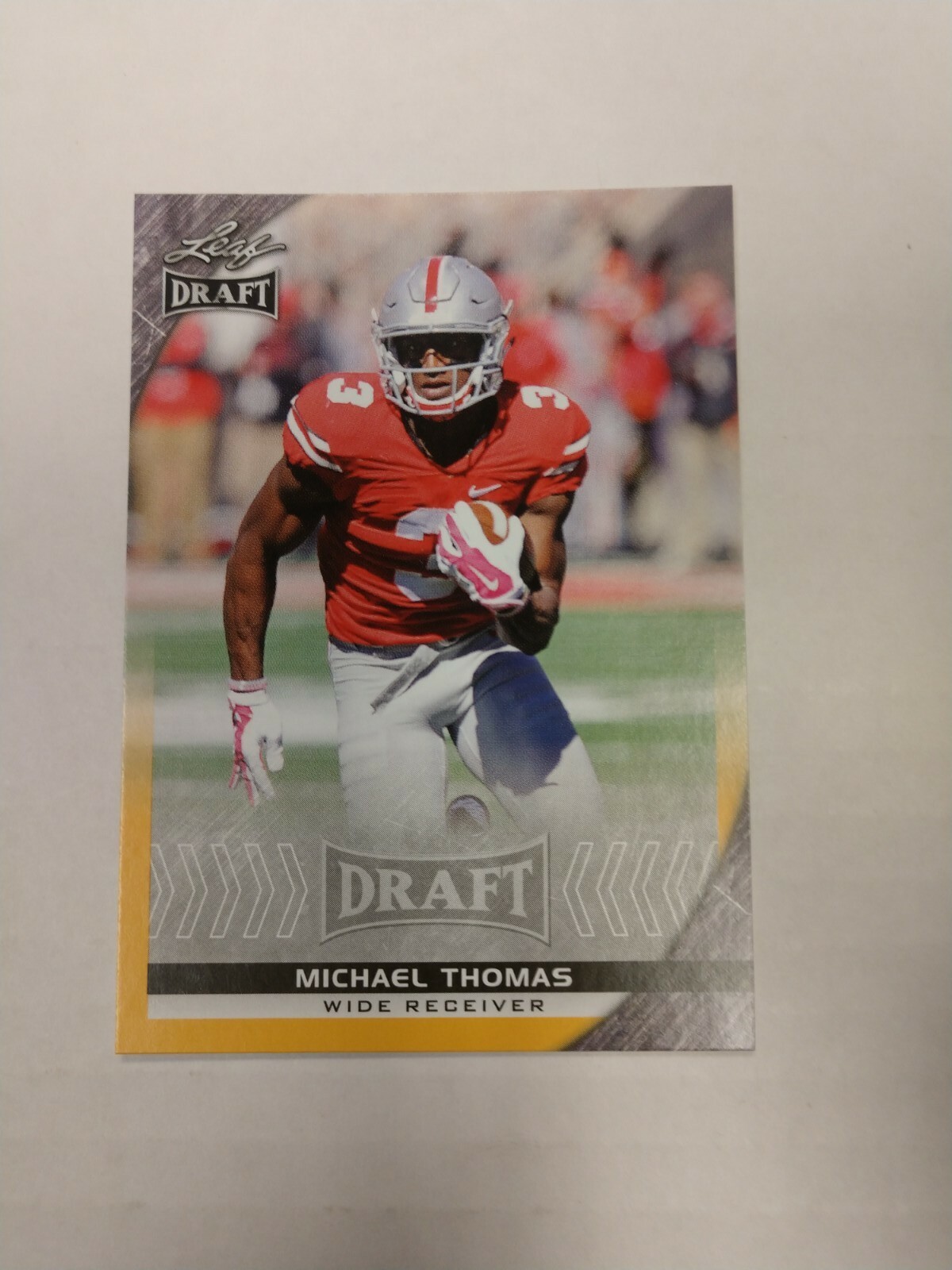 2016 Leaf Draft Michael Thomas gold #65