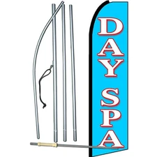 Day Sap Flag with Flag Pole and Spike