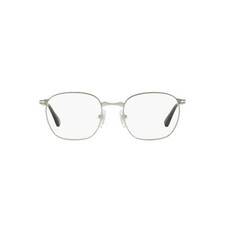 Persol 2450-V Silver Metal Eyeglass Frames Aviator Made In Italy New Old Stock