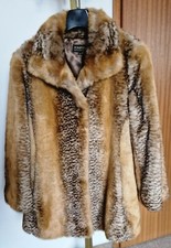 Kunst-Pelzjacke / Webpelz Pompöös Harald Glööckler (Gr. 42)